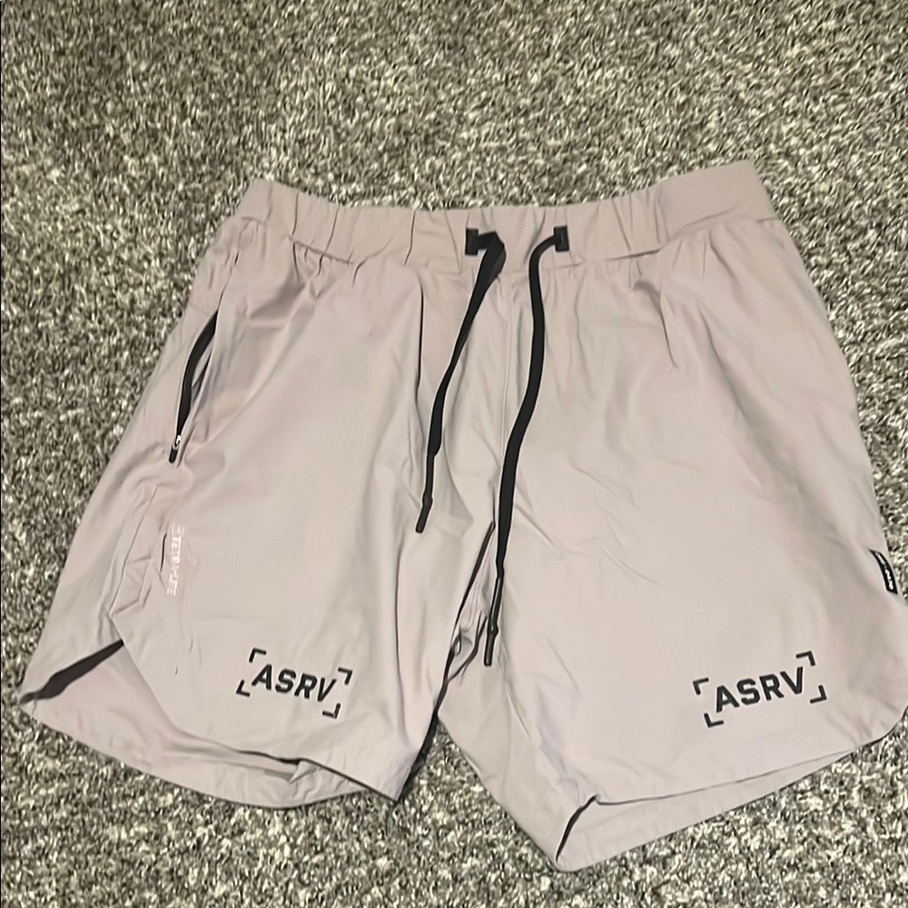ASRV pink/muave Athletic Shorts  DSG -0470